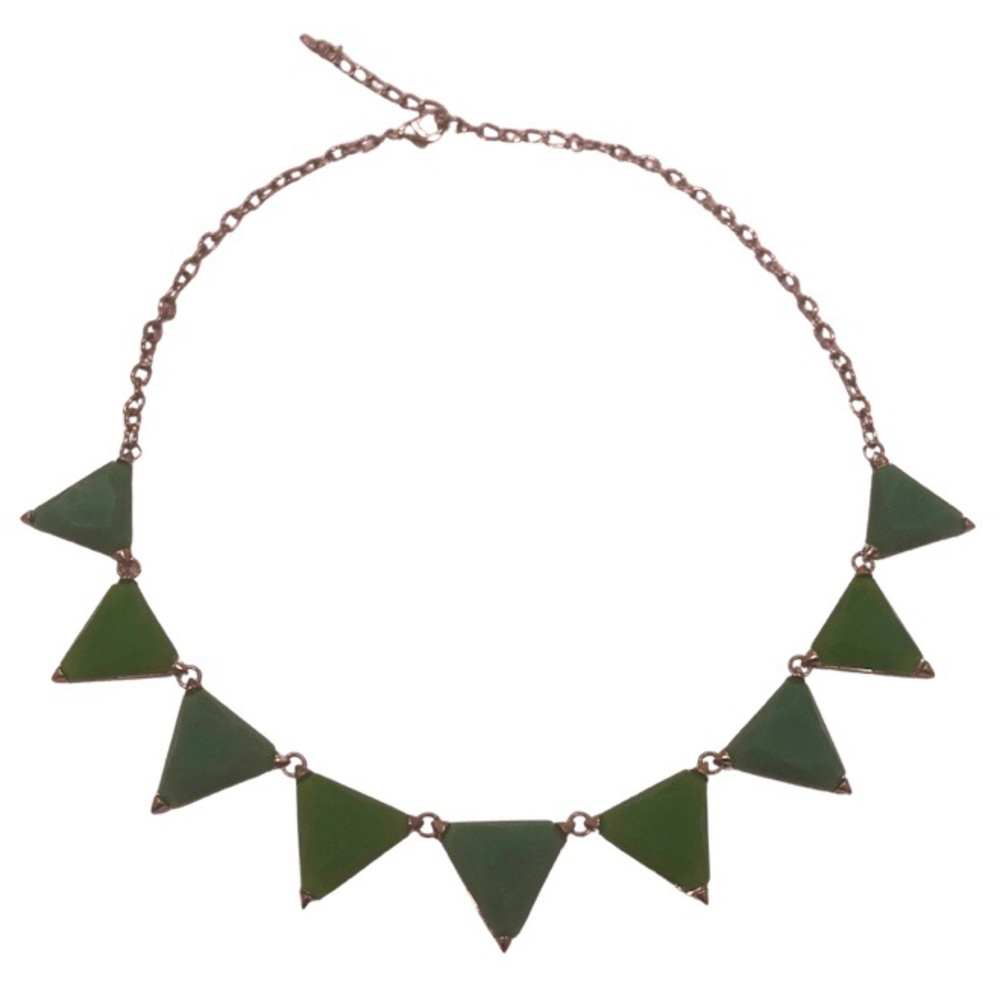 Green Baublebar Statement Necklace